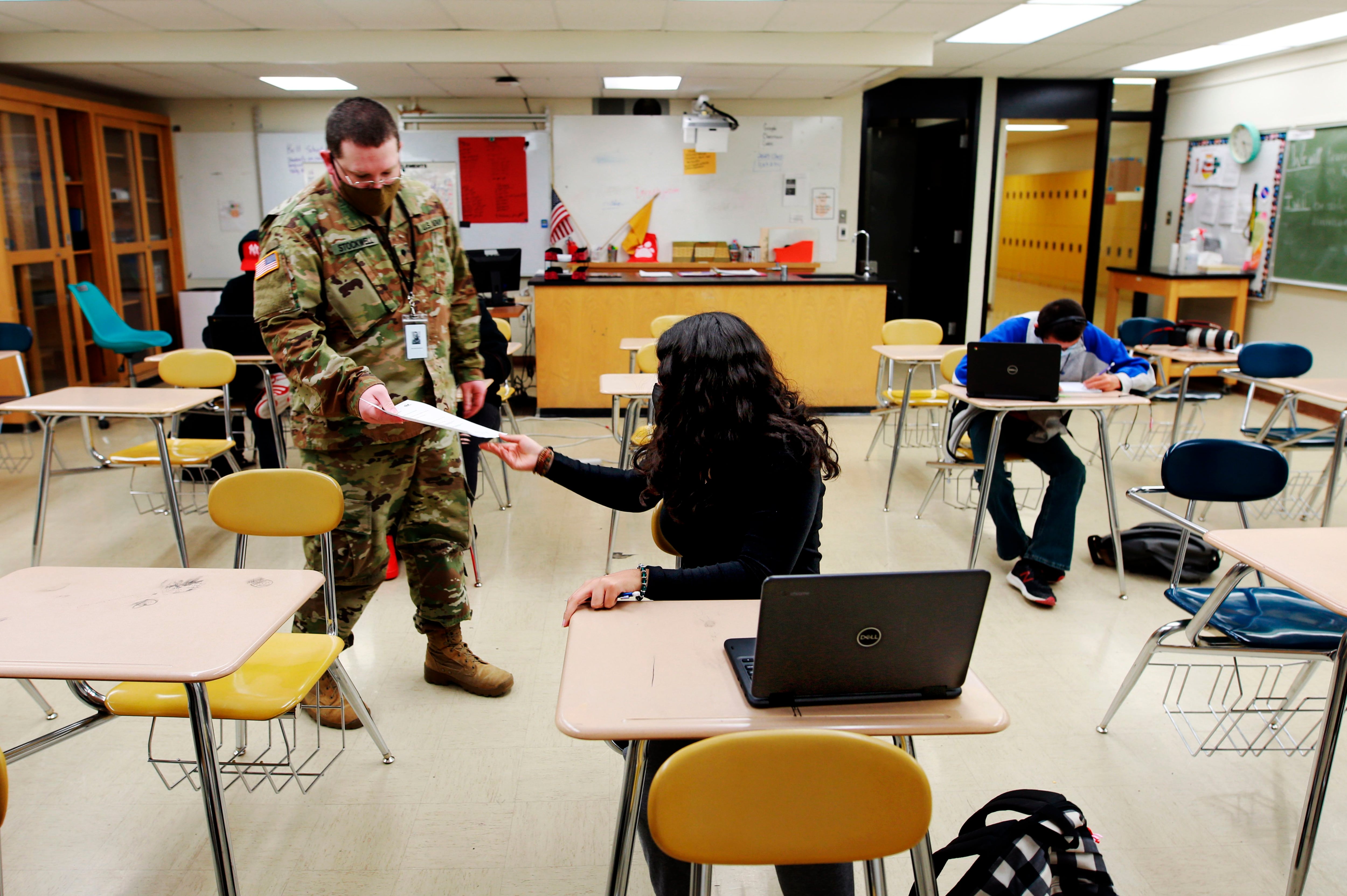 National Guard deploys for new emergency: Teacher shortages