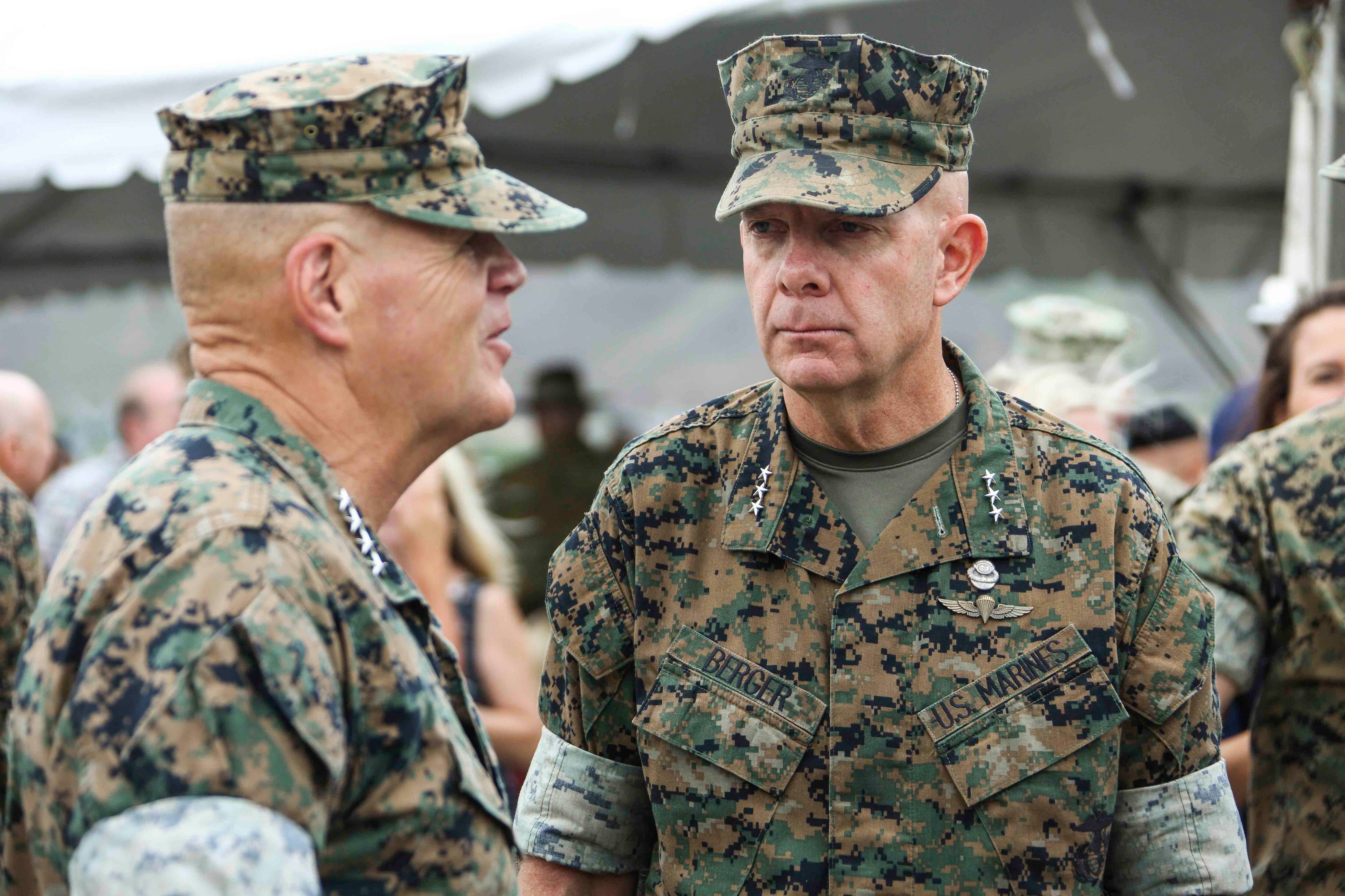 Marine Corps commandant returns to full duty after recovering from