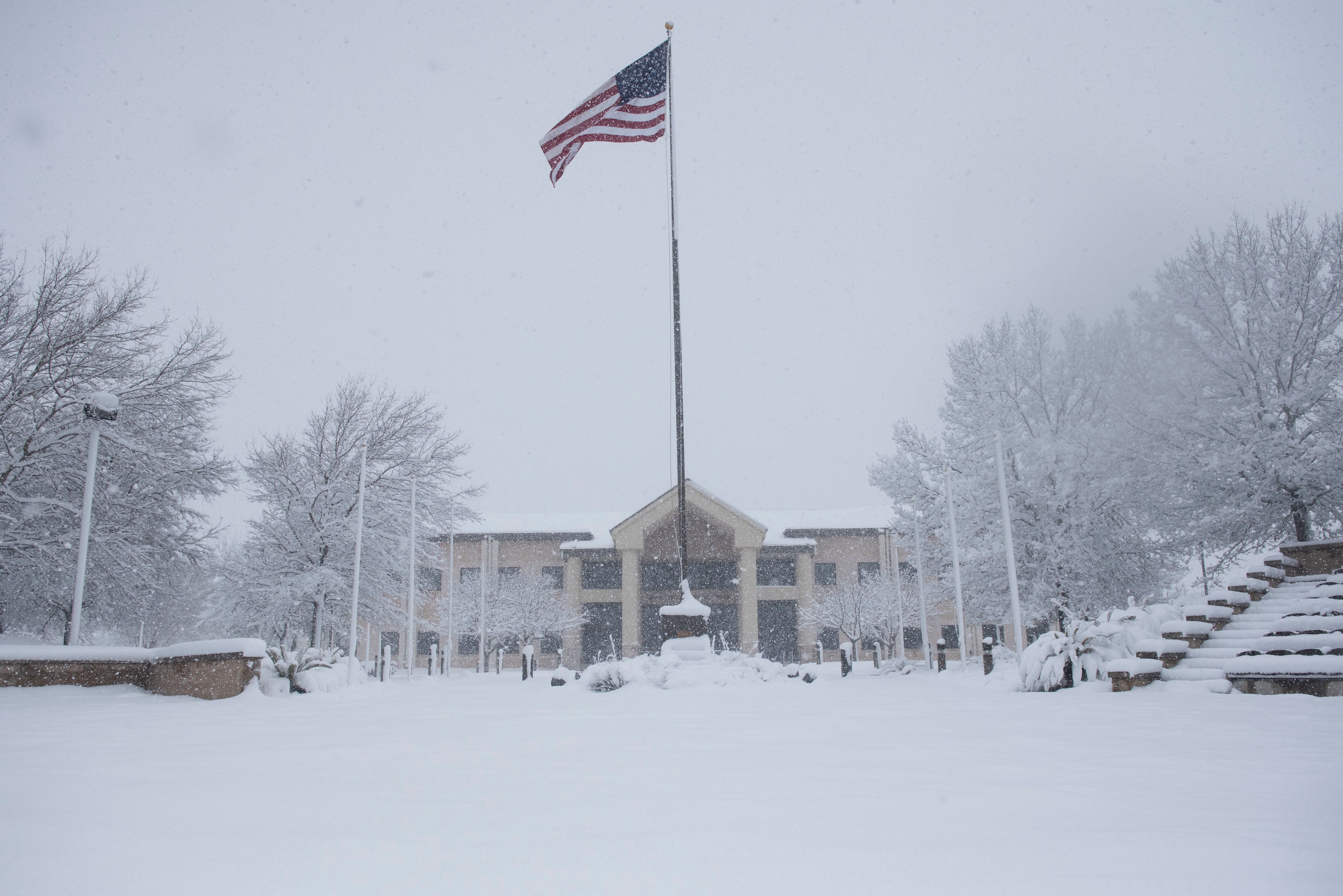 This Ice Storm Looks Really Bad - Flagpole