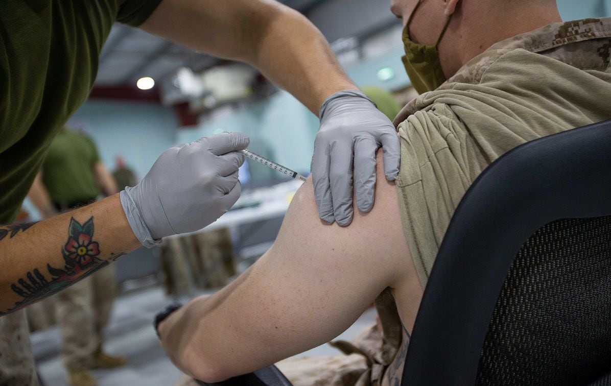 Republican Senators News Conference on Ending COVID-19 Vaccine Mandate for  Military Personnel