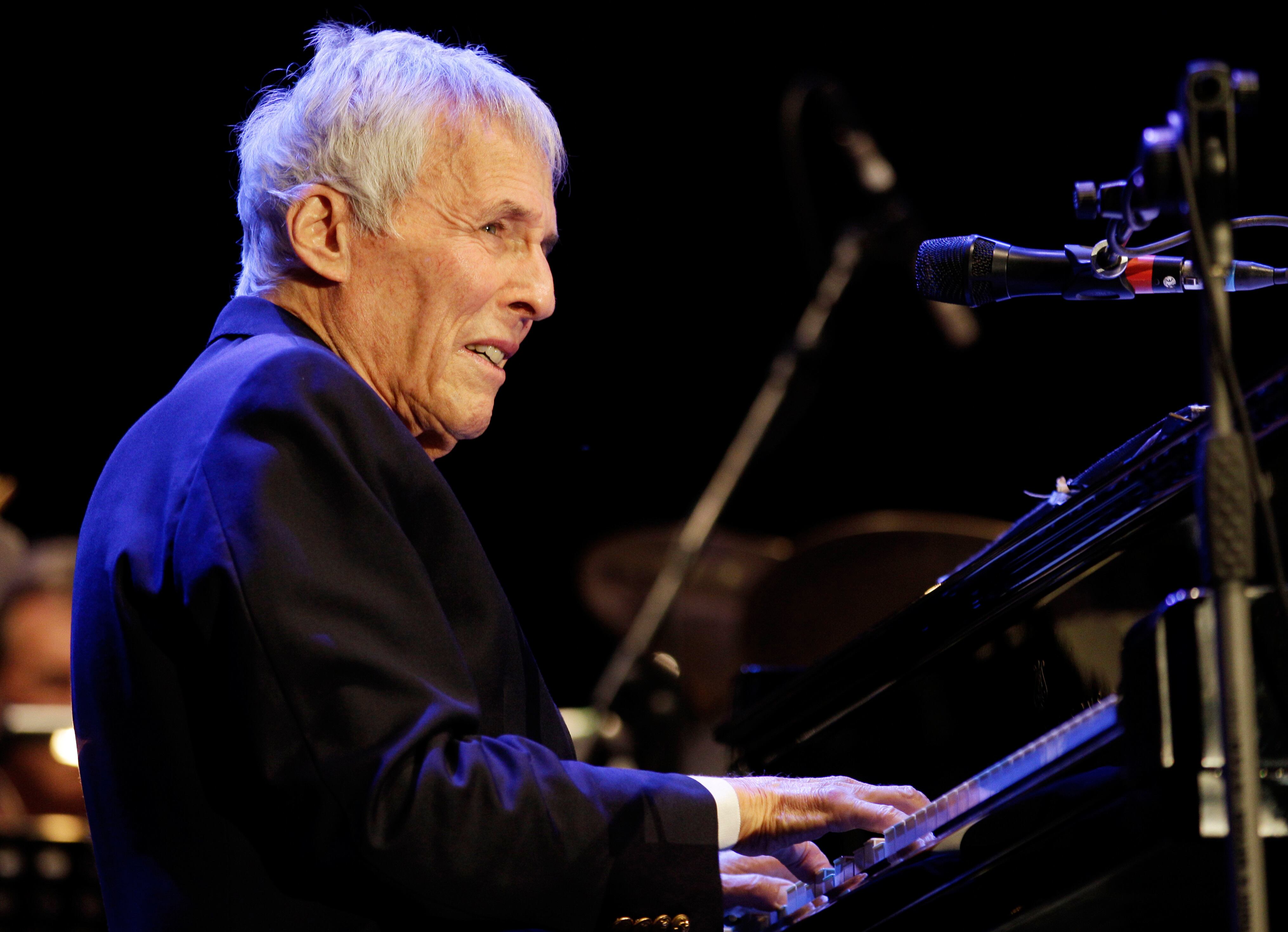 Composer Burt Bacharach performs in Milan, Italy on July 16, 2011.