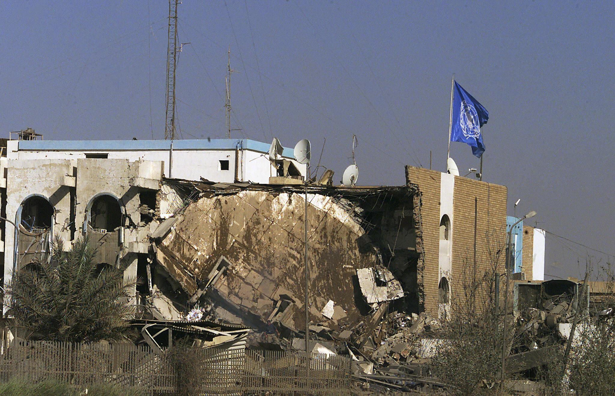 United Nations headquarters in Baghdad