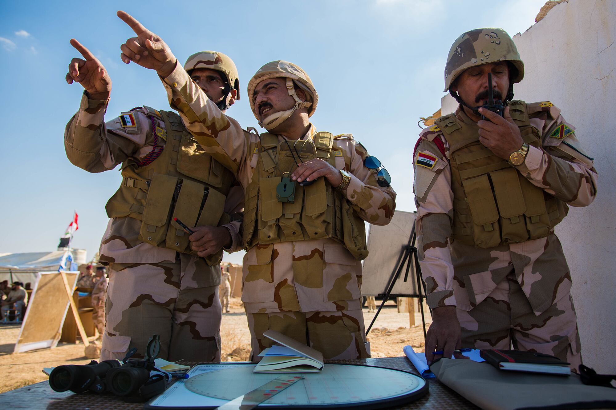 Iraqi Border Security Live Fire Training