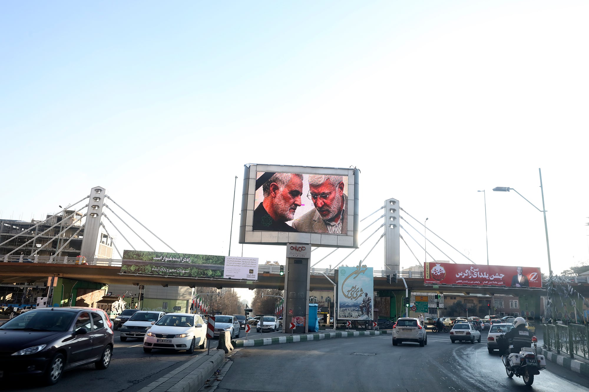 Gen. Qassem Soleimani, Abu Mahdi al-Muhandis