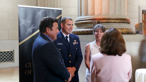 Coast Guardsman of the Year Boatswain’s Mate 1st Class Nathan Reynolds