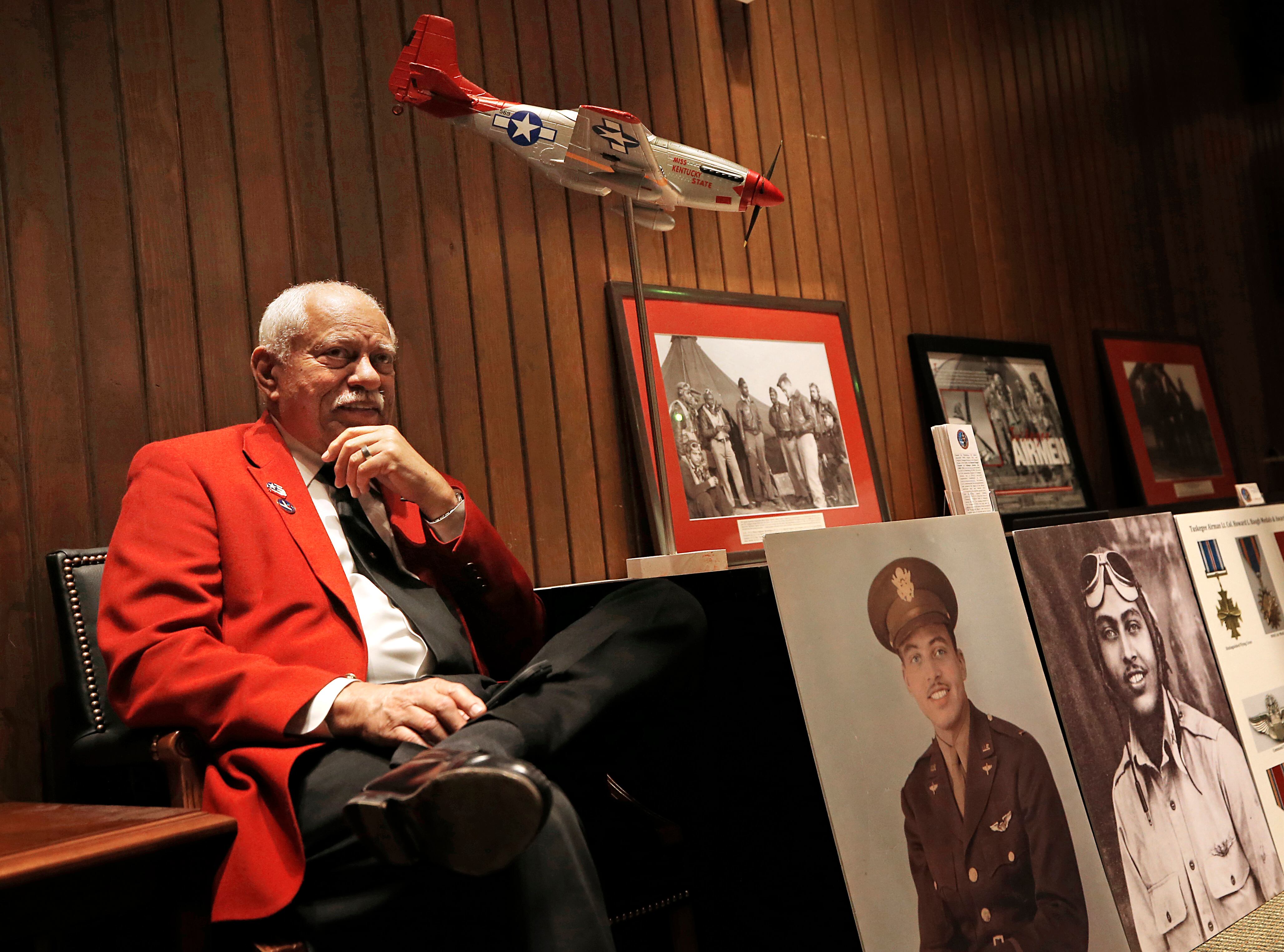 Howard L. Baugh, son of Tuskegee Airman Lt. Col. Howard L. Baugh