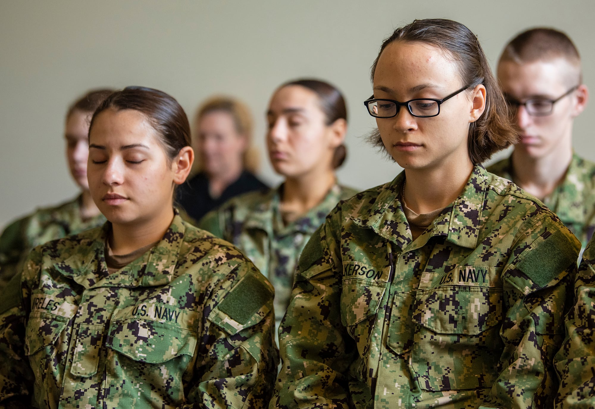 Recruit Training Command Buddhist Service at Chapel