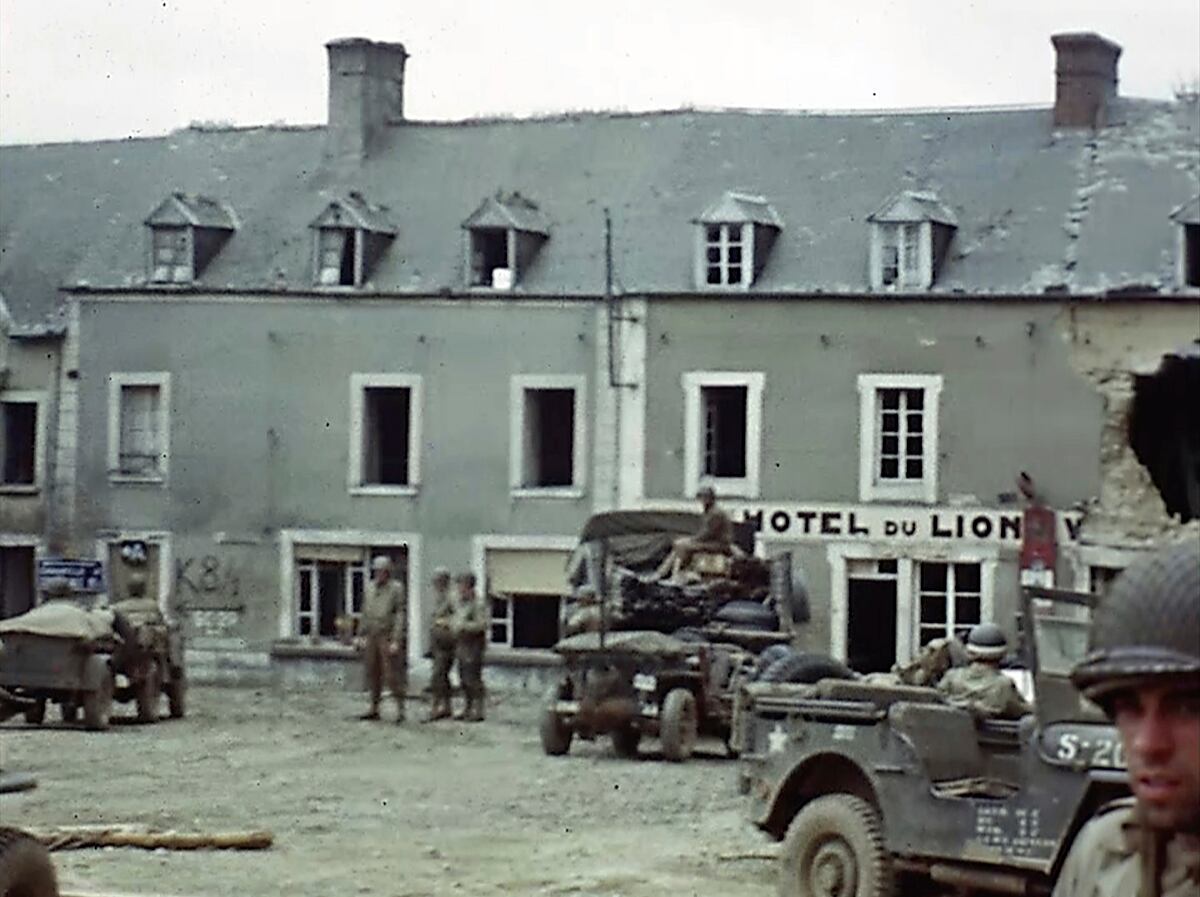 Hotel du Lion during World War II in France