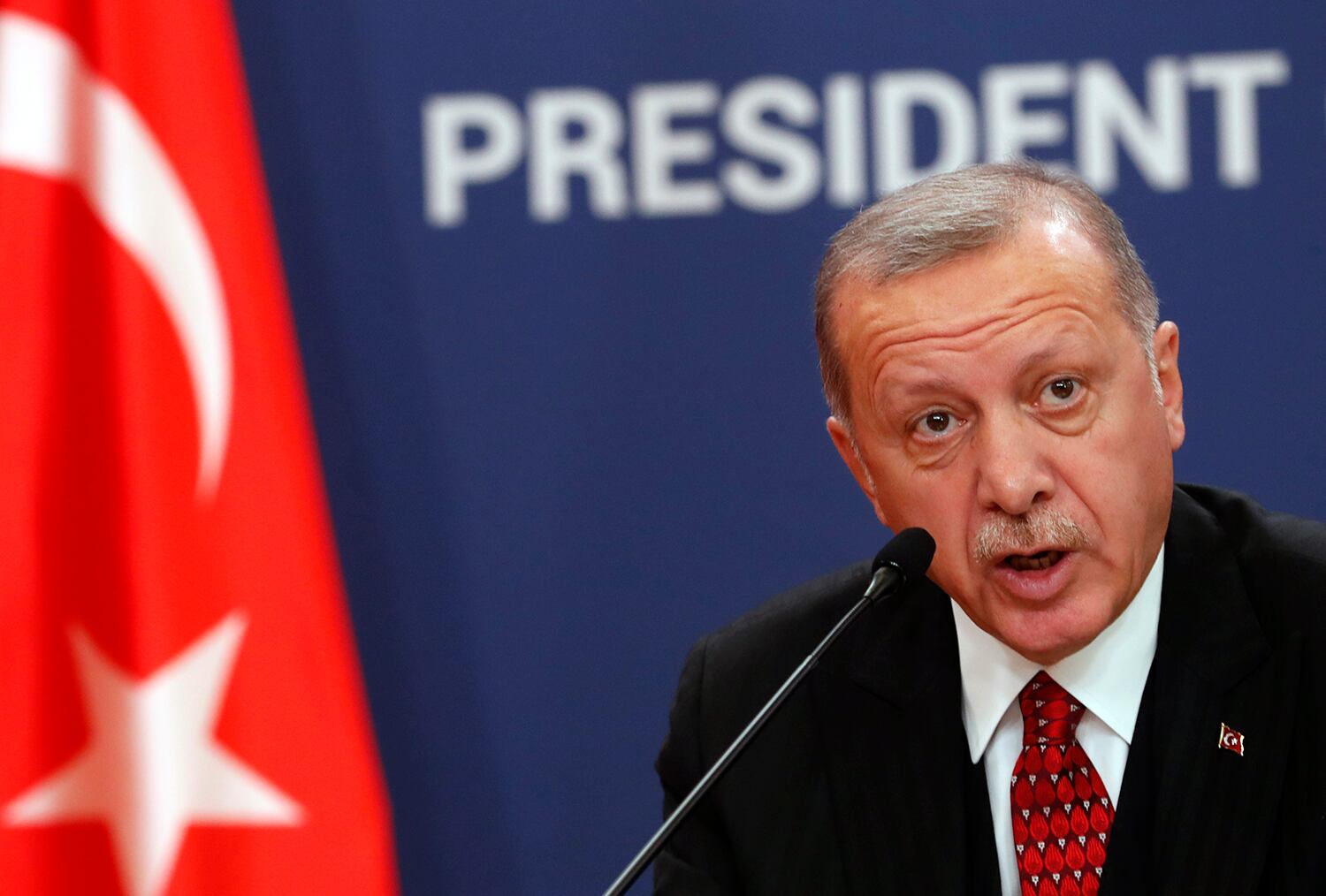 Turkey's President Recep Tayyip Erdogan