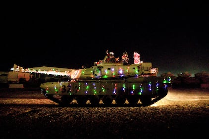 30th Armored Brigade Combat Team Holiday Parade