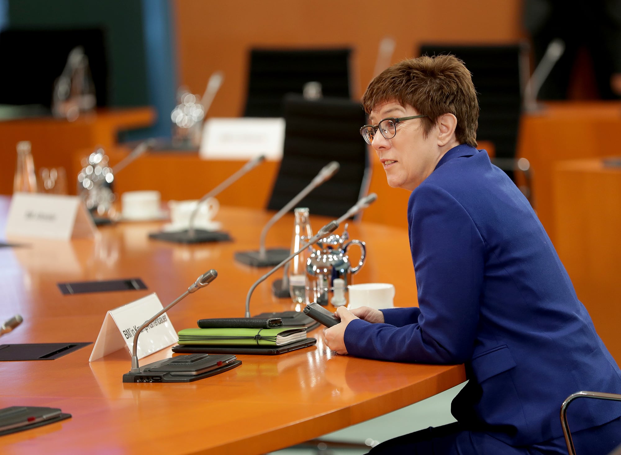 German Defence Minister Annegret Kramp-Karrenbauer