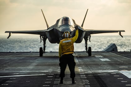 F-35B Lightning II fighter aircraft