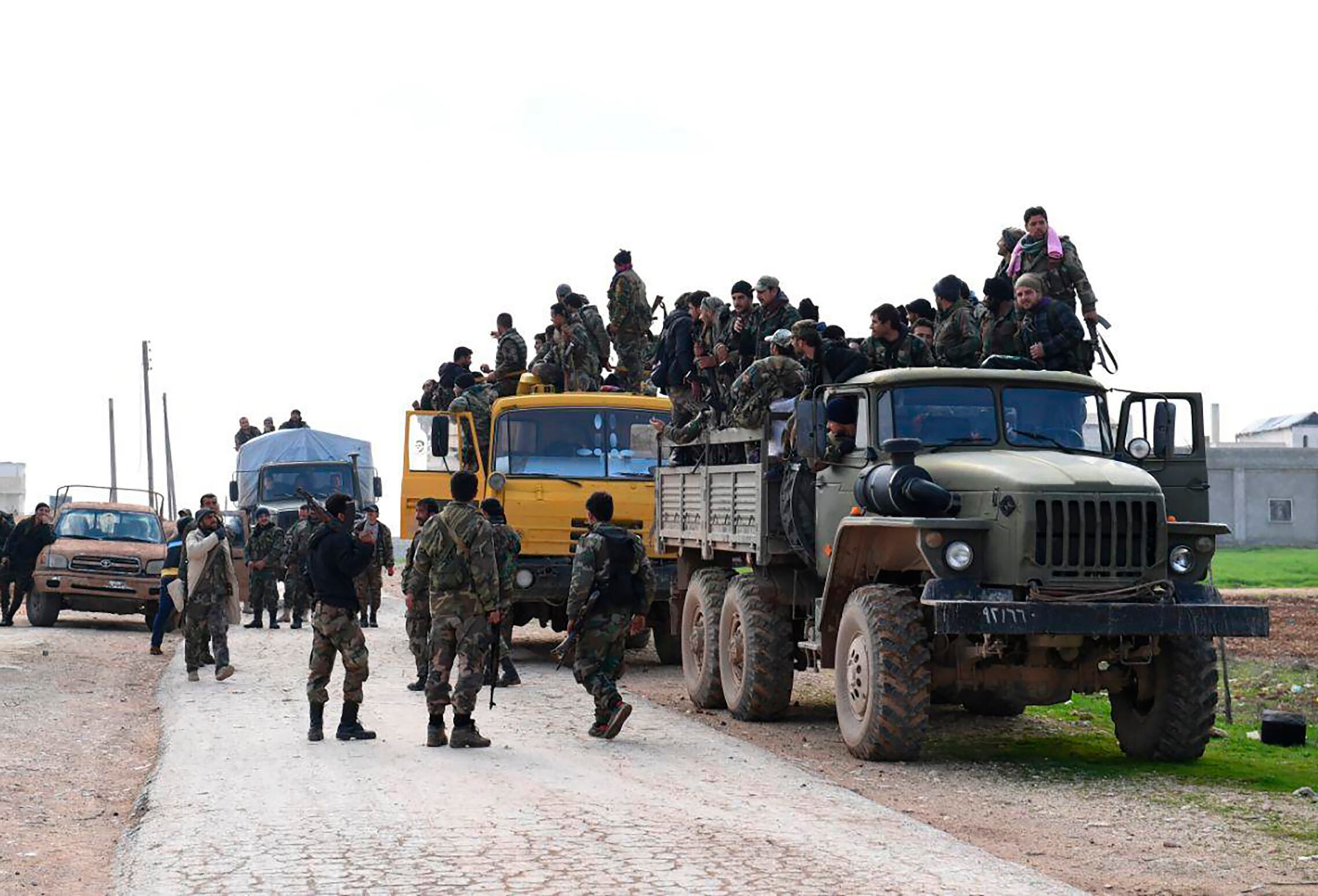 Syrian government forces, Tel-Sultan