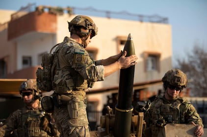 Paratroopers from 2nd Brigade Combat Team, 82nd Airborne Division conduct a training exercise in northeast Syria on Dec. 3, 2020, while supporting Operation Inherent Resolve.