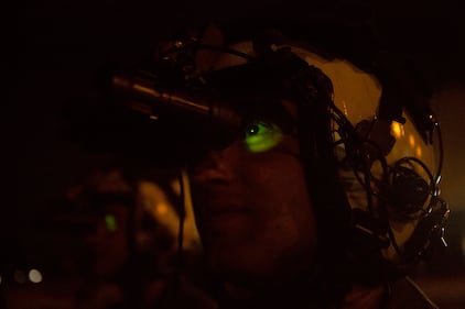 MRF-D Marines upgrade night vision goggles