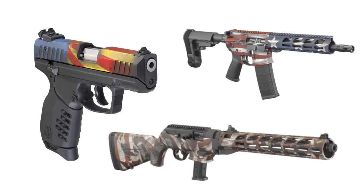 Ruger Flag Series line of patriotic firearms