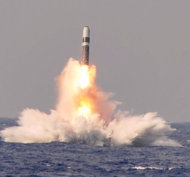 Trident II D-5 ballistic missile, USS West Virginia (SSBN 736)