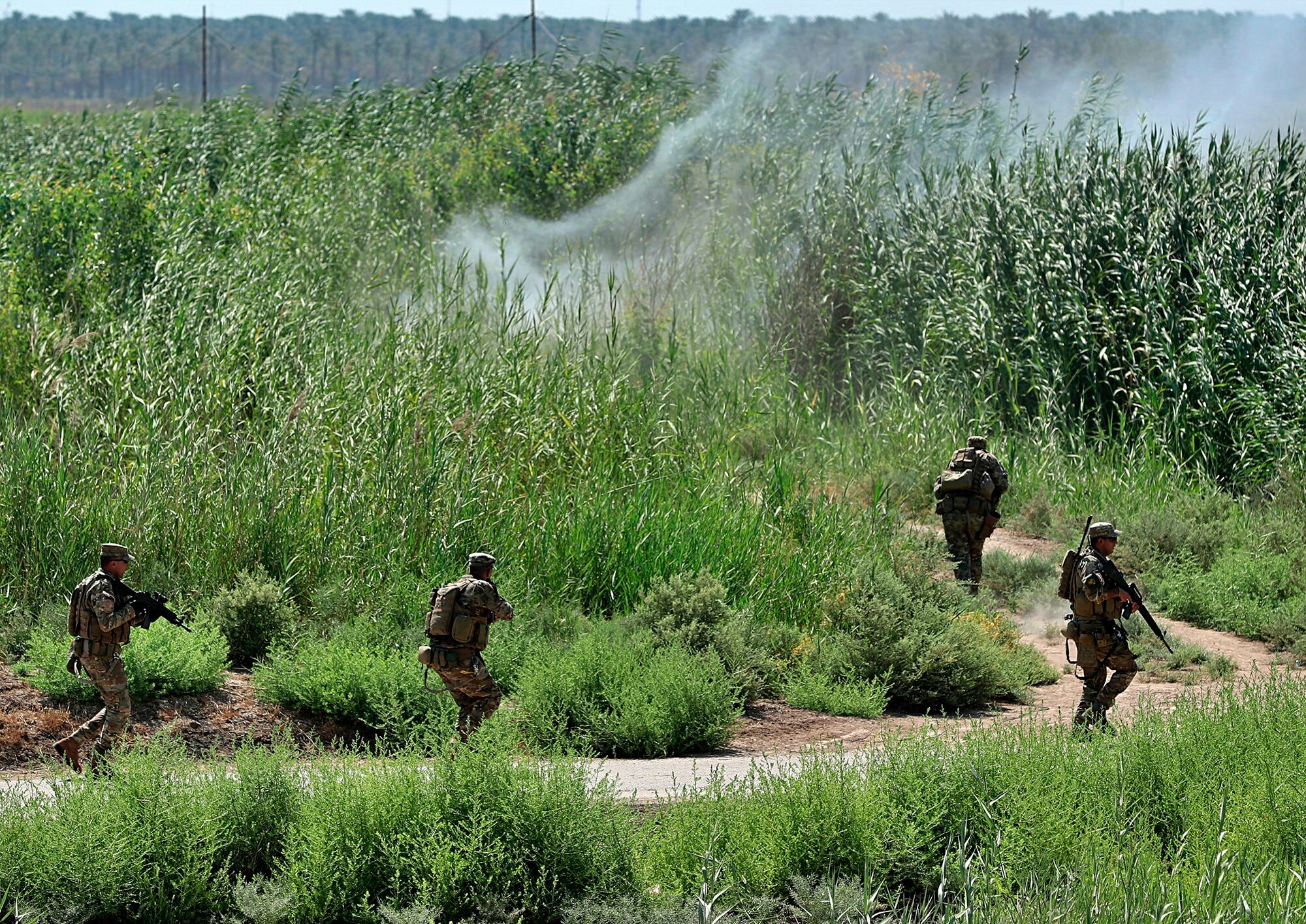 Iraq security forces, ISIS