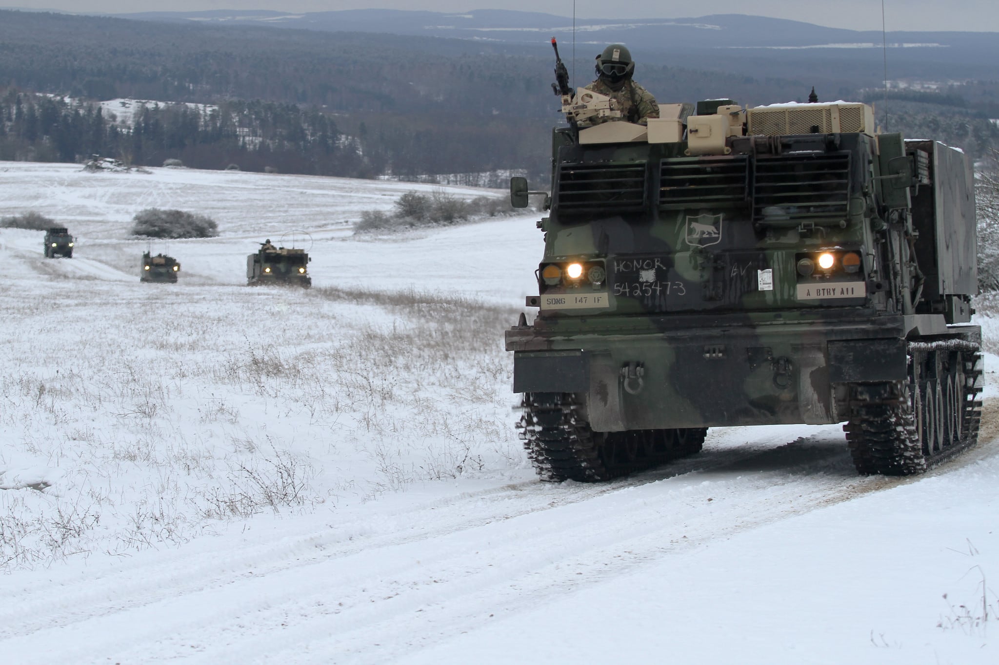 South Dakota's National Guard's 1-147th Field Artillery Battalion