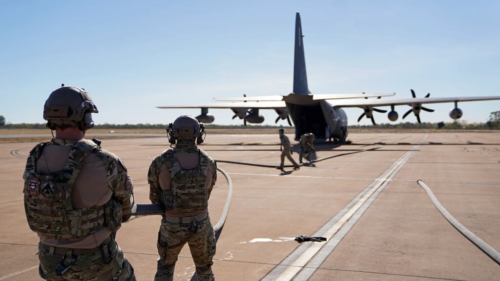 Lasers, water landings, crewless ops: Upgrades are coming for the C-130 ...