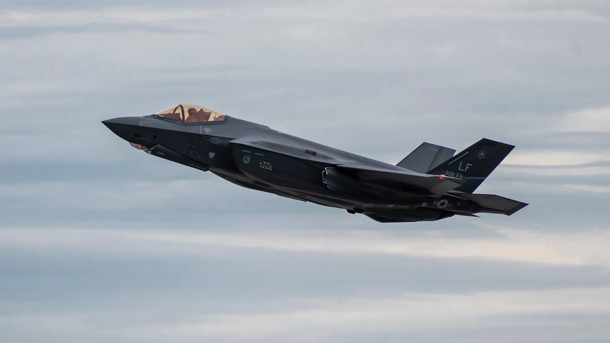 Luke AFB F-35A Lightning II at Dover AFB