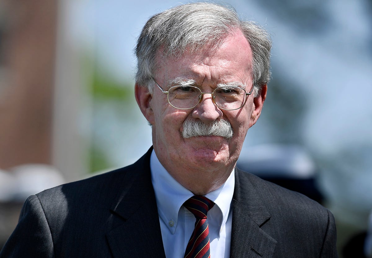 National Security Adviser John Bolton