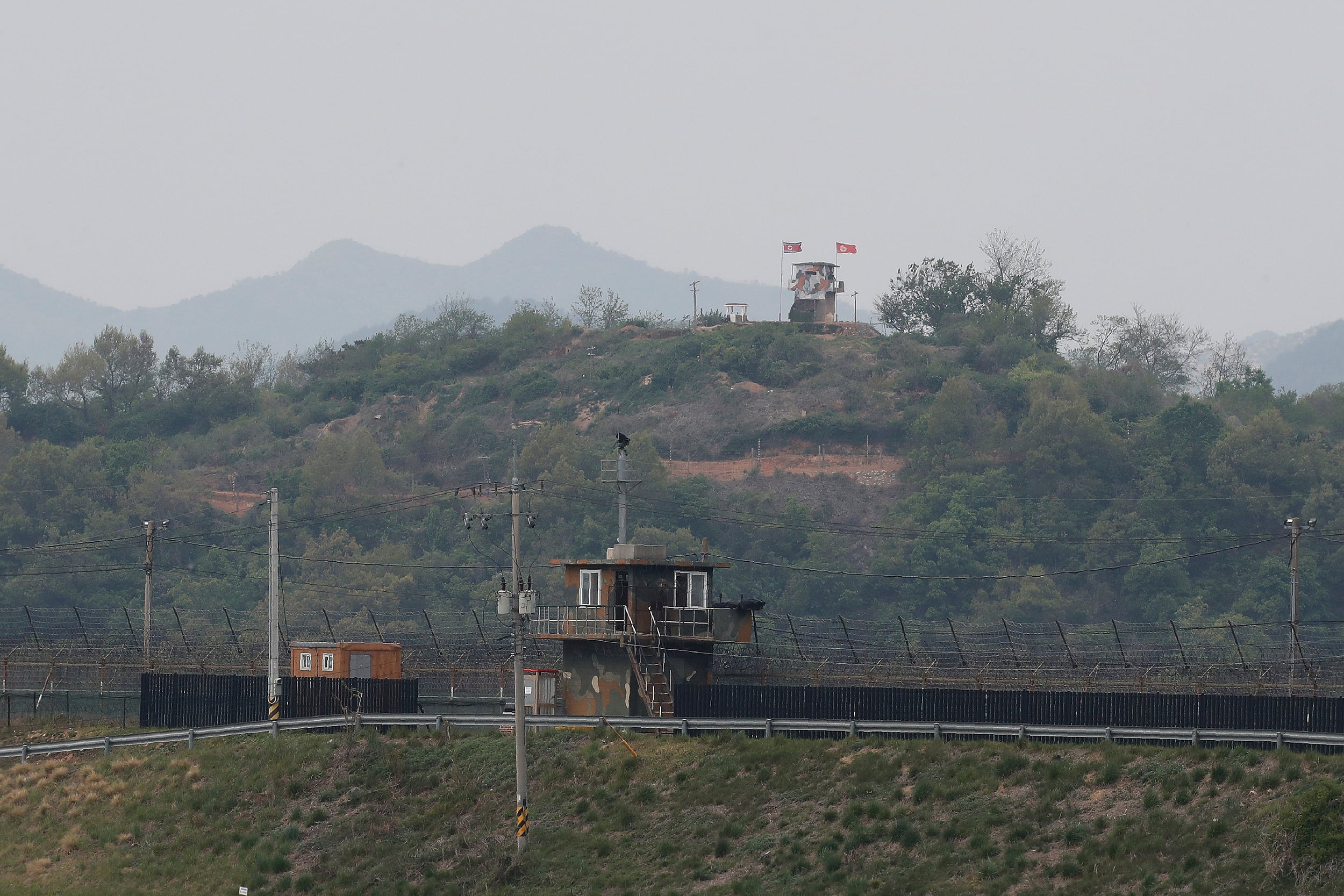 North Korea border with South Korea