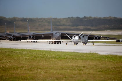 Andersen AFB elephant walk