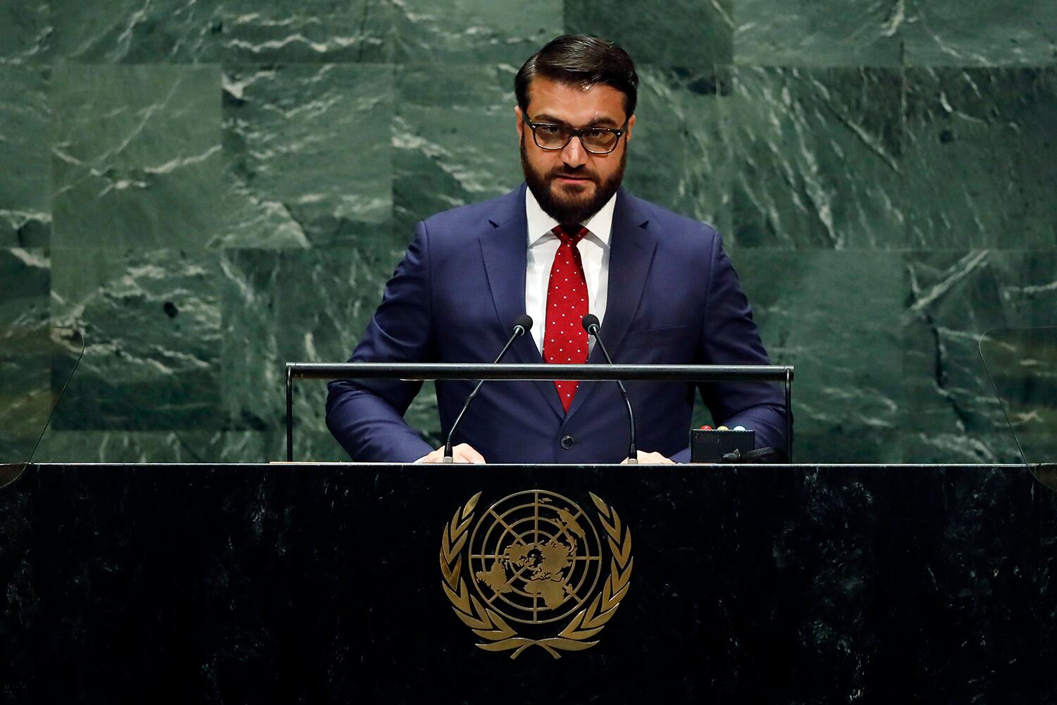 Afghanistan's National Security Adviser Hamdullah Mohib