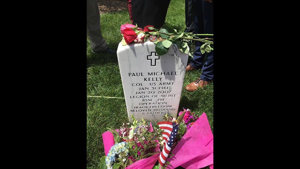 Mike and Karen Pence at Arlington National Cemetery