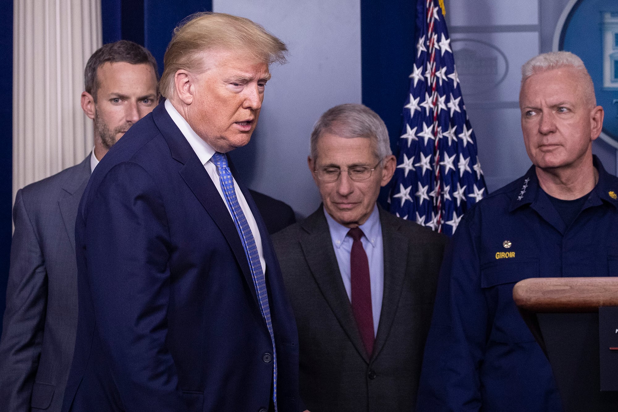 Donald Trump,Anthony Fauci,Brett Giroir